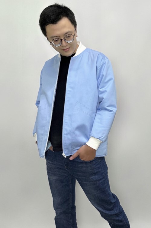 B86288#水藍色內鋪棉手術外套  |產品目錄|手術用品系列|手術外套