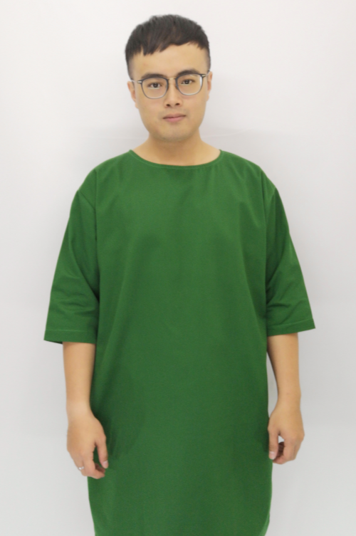 A53327#深綠色 套頭式 X光檢查服  |產品目錄|病房用品系列|X光檢查服