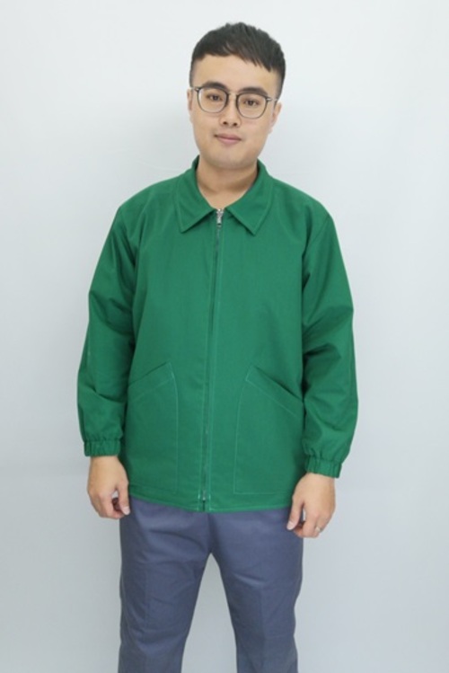 B67328#深綠色尖領雙面穿手術外套  |產品目錄|手術用品系列|手術外套
