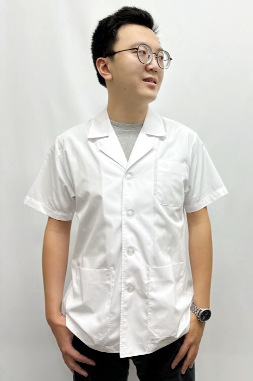 【 C03016g 】薄料 短袖藥師短袍 (SS-XL)  |產品目錄|醫師藥檢服